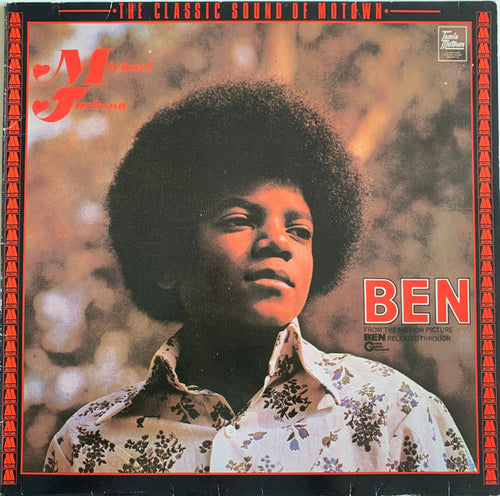 Michael Jackson : Ben (LP, Album, RE)