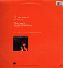Load image into Gallery viewer, Firehouse (2) : Don't Treat Me Bad (12")
