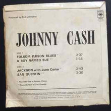 Load image into Gallery viewer, Johnny Cash : Folsom Prison Blues (7", EP)
