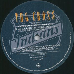 The Cross (3) : Cowboys And Indians (12", Single)