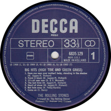 Load image into Gallery viewer, The Rolling Stones : Big Hits (High Tide And Green Grass) (LP, Comp, RE, Ele)
