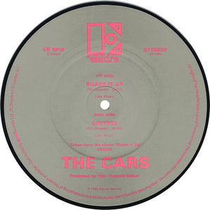 The Cars : Shake It Up / Cruiser (7", Single, Pic, Pin)