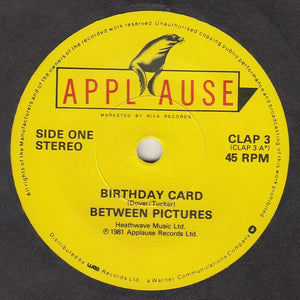 Between Pictures : Birthday Card (7", Single)