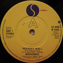 Load image into Gallery viewer, Madonna : Holiday (7&quot;, Single, Yel)
