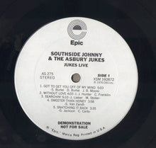Load image into Gallery viewer, Southside Johnny &amp; The Asbury Jukes : Jukes Live At The Bottom Line (LP, Album, Promo)
