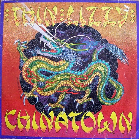 Thin Lizzy : Chinatown (LP, Album, Emb)
