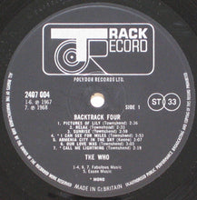 Load image into Gallery viewer, Who* / Hendrix* : Backtrack 4 (LP, Comp, Mono)
