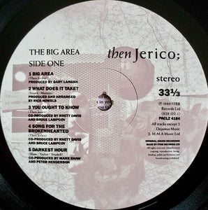 Then Jerico;* : The Big Area (LP, Album)