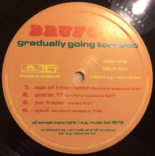Load image into Gallery viewer, Bruford : Gradually Going Tornado (LP, Album)
