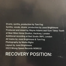 Load image into Gallery viewer, Gum Takes Tooth : Recovery Position (LP, Album)
