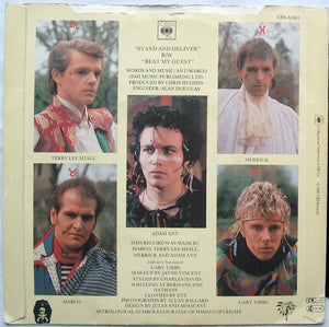 Adam And The Ants : Stand & Deliver! (7", Single, Pap)