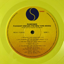 Load image into Gallery viewer, Ramones : Pleasant Dreams (The New York Mixes) (LP, Album, RSD, Ltd, Yel)
