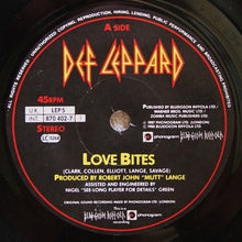 Load image into Gallery viewer, Def Leppard : Love Bites (7", Single, Pap)
