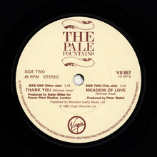 Load image into Gallery viewer, The Pale Fountains : Thank You (7&quot;, Single, Car)
