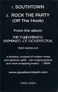 P.O.D. : The Fundamental Elements Of Southtown (Cass, Single, Promo)