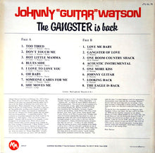 Load image into Gallery viewer, Johnny Guitar Watson : The Gangster Is Back (LP, Comp)
