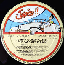 Load image into Gallery viewer, Johnny Guitar Watson : The Gangster Is Back (LP, Comp)
