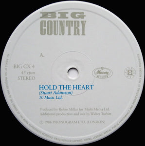 Big Country : Hold The Heart (12", Single)