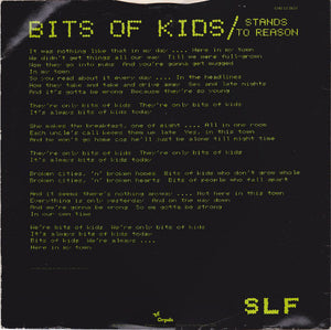 Stiff Little Fingers : Bits Of Kids (12", Single)
