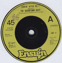 Load image into Gallery viewer, The Boomtown Rats : Lookin' After No. 1 (7", Single, Gre)
