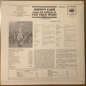 Johnny Cash : Johnny Cash Sings The Ballads Of The True West Vol. 2 (LP, Album)