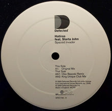 Load image into Gallery viewer, Hatiras Feat. Slarta John : Spaced Invader (Part 1) (12")
