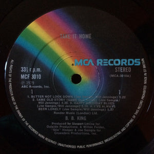B.B. King : Take It Home (LP, Album)