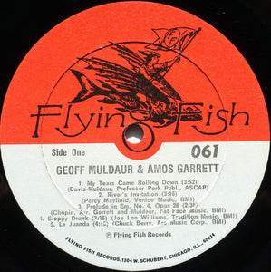 Geoff Muldaur & Amos Garrett : Geoff Muldaur & Amos Garrett (LP, Album)