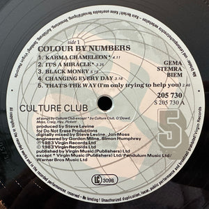 Culture Club : Colour By Numbers (LP, Album)