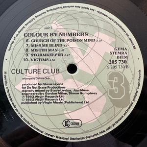 Culture Club : Colour By Numbers (LP, Album)
