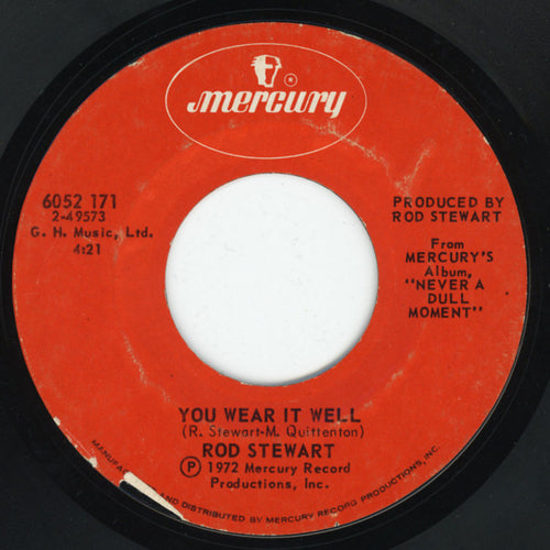 Rod Stewart : You Wear It Well / Lost Paraguayos (7