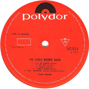 James Brown : The James Brown Show (LP, Mono, RE)
