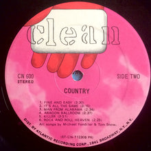 Load image into Gallery viewer, Country : Country (LP, Album)
