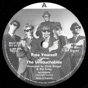 The Untouchables (7) : Free Yourself (7", Single, EMI)