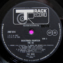 Load image into Gallery viewer, The Who : The Ox - Backtrack 14 (LP, Comp, Mono)
