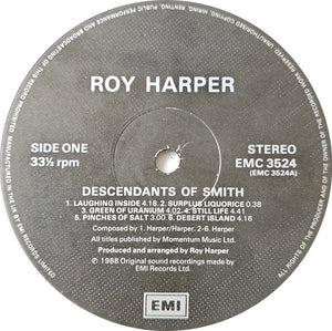 Roy Harper : ...Descendants Of Smith (LP, Album)