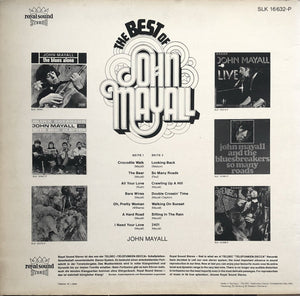 洋楽 [LP] The Best Of John Mayall John Mayall – The Best Of John Mayall – 2 x Vinyl (Gatefold
