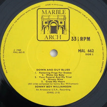 Load image into Gallery viewer, Sonny Boy Williamson (2) : Down And Out Blues (LP, Album, Mono, RE)

