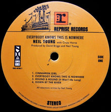 Load image into Gallery viewer, Neil Young With Crazy Horse : Everybody Knows This Is Nowhere (LP, Album, RE, RM, 180)
