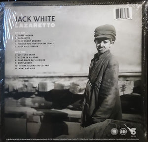 Jack White (2) : Lazaretto (LP, Album, Etch, RE, Ult)