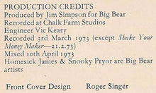 Load image into Gallery viewer, Homesick James &amp; Snooky Pryor : Homesick James &amp; Snooky Pryor (LP, Album)
