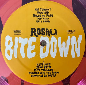 Rosali (2) : Bite Down (LP, Album, Ltd, Pin)