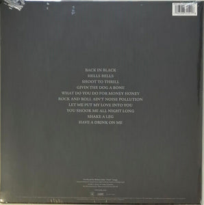 AC/DC : Back In Black (LP, Album, RE, RM, S/Edition, Gol)