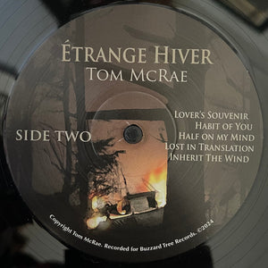 Tom McRae : Étrange Hiver (LP, Album)