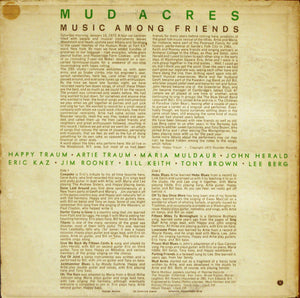 Mud Acres : Music Among Friends (LP, Album, RP)