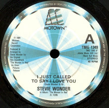 Load image into Gallery viewer, Stevie Wonder : I Just Called To Say I Love You (7&quot;, Single, Pap)
