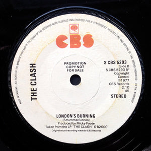 The Clash : Remote Control (7", Promo)