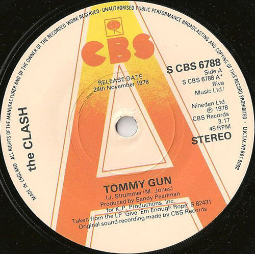 The Clash : Tommy Gun (7