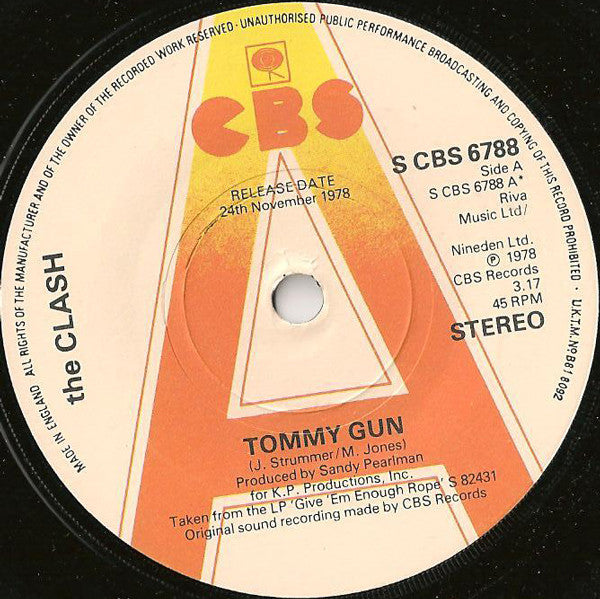 The Clash : Tommy Gun (7