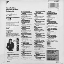 Load image into Gallery viewer, Michael Jackson : Man In The Mirror (7&quot;, Single)
